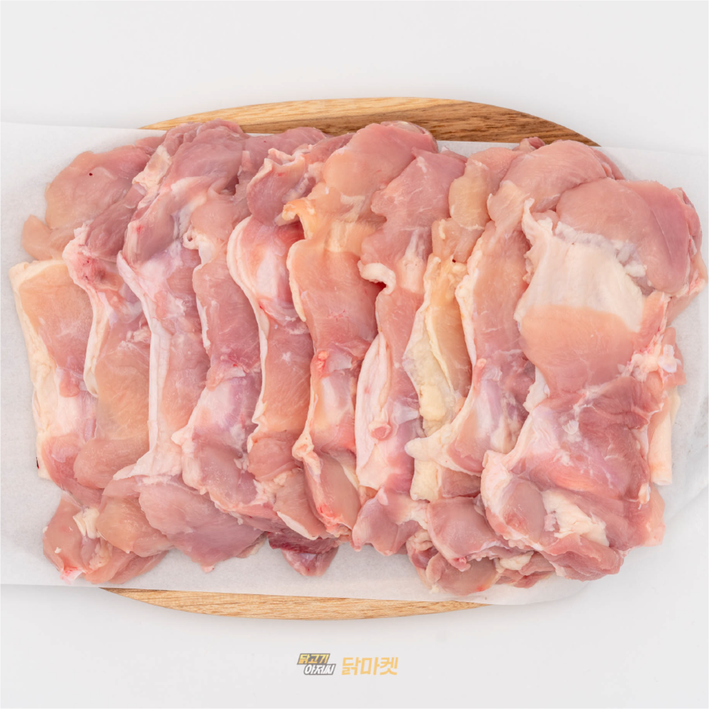 국내산 냉장 닭다리살 1kg 숯불구이, 볶음용, 닭정육